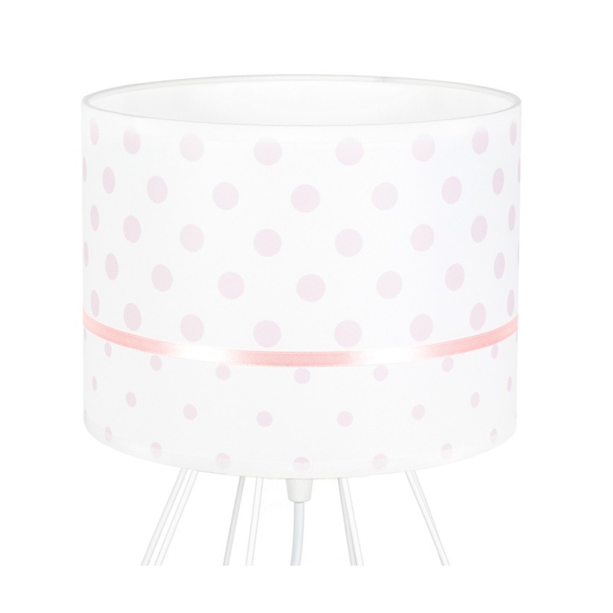 Dečija lampica PIKKI 1xE27/60W/230V ružičasta