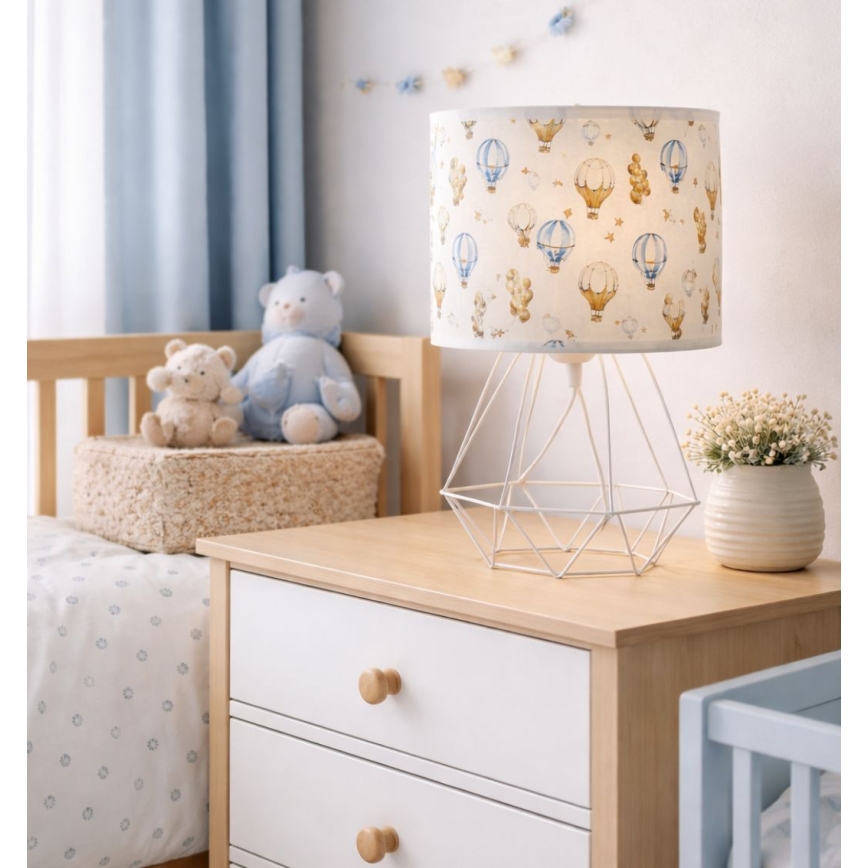 Dečija stona lampa KIDS ROOM 1xE27/60W/230V, prečnik 18 cm, baloni