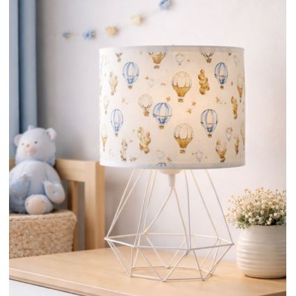 Dečija stona lampa KIDS ROOM 1xE27/60W/230V, prečnik 18 cm, baloni