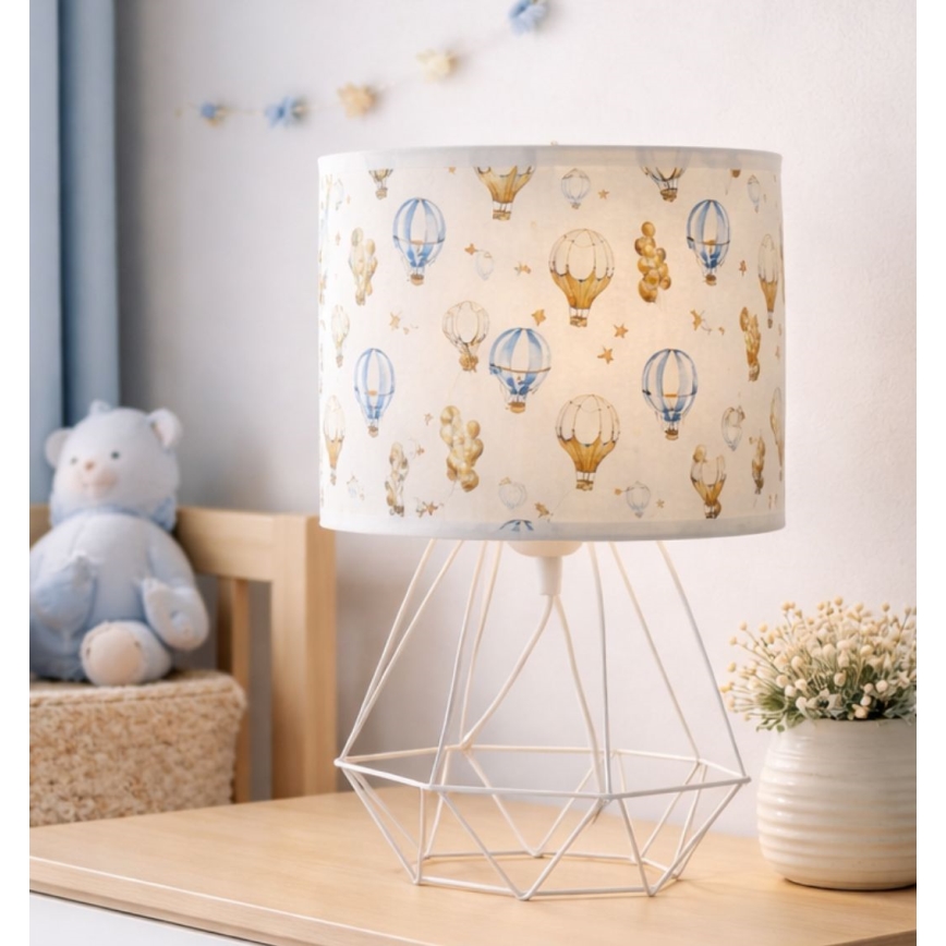 Dečija stona lampa KIDS ROOM 1xE27/60W/230V, prečnik 18 cm, baloni