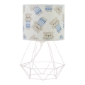 Dečija stona lampa KIDS ROOM 1xE27/60W/230V, prečnik 18 cm, medvedić
