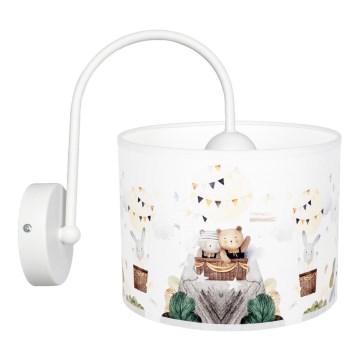 Dečija zidna svetiljka BEARS 1xE27/60W/230V