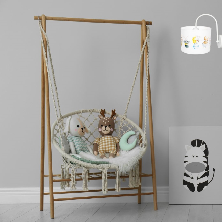 Dečija zidna svetiljka CIRCUS 1xE27/60W/230V