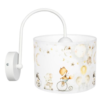 Dečija zidna svetiljka CIRCUS 1xE27/60W/230V