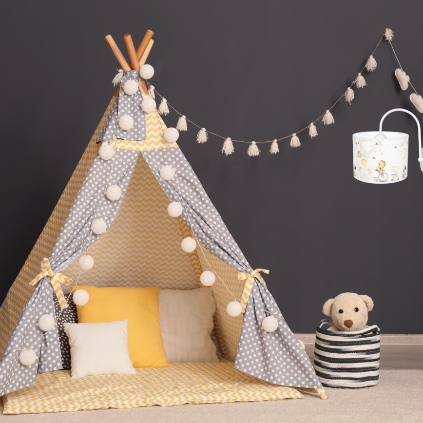 Dečija zidna svetiljka CIRCUS 1xE27/60W/230V