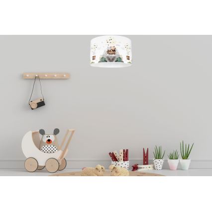 Dečije plafonsko svetlo BEARS 1xE27/60W/230V