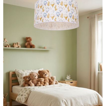 Dečije plafonsko svetlo KIDS ROOM 1xE27/60W/230V Ø 40 cm baloni