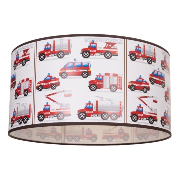 Dečije plafonsko svetlo KIDS ROOM 1xE27/60W/230V Ø 40 cm vatrogasci
