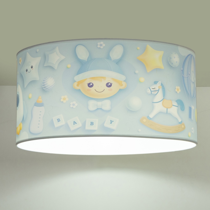 Dečije stropno svetlo KIDS ROOM 1xE27/60W/230V prečnik 40 cm kosmonaut