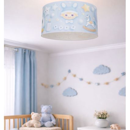Dečije stropno svetlo KIDS ROOM 1xE27/60W/230V prečnik 40 cm kosmonaut
