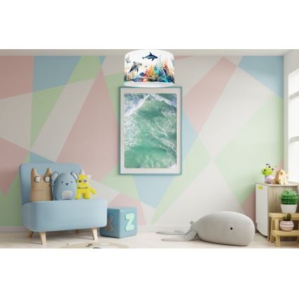 Dečije stropno svetlo OCEAN 1xE27/60W/230V