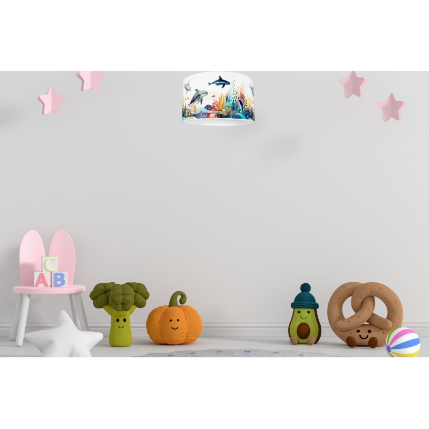 Dečije stropno svetlo OCEAN 1xE27/60W/230V