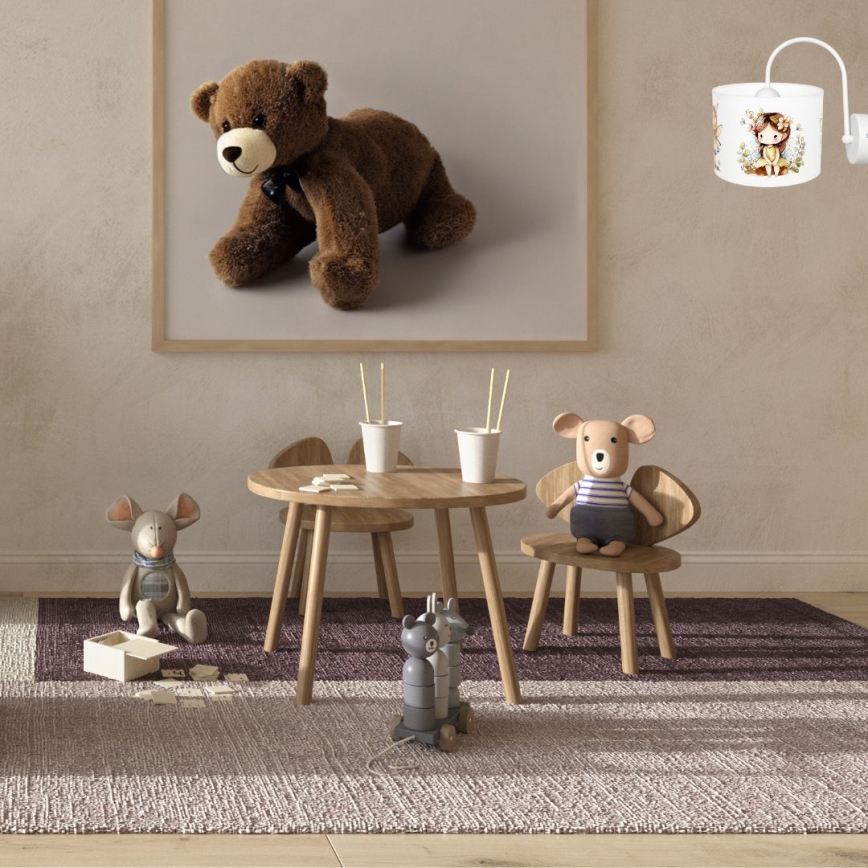 Dečije zidno svetlo FAIRIES 1xE27/60W/230V