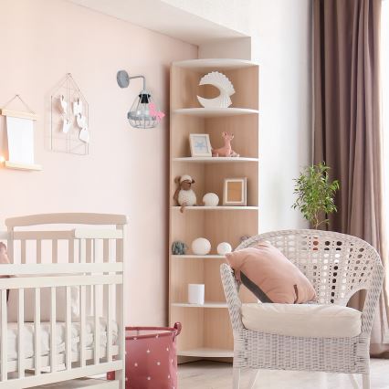 Dečije zidno svetlo KAGO 1xE27/60W/230V