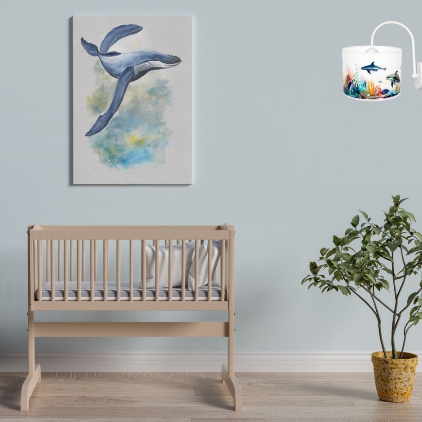 Dečije zidno svetlo OCEAN 1xE27/60W/230V