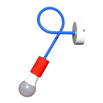 Dečije zidno svetlo OXFORD 1xE27/15W/230V crveno