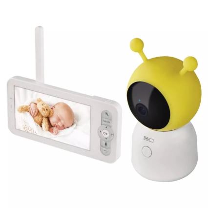 Dečiji bebi-fon sa monitorom GoSmart 5V Wi‑Fi Tuya