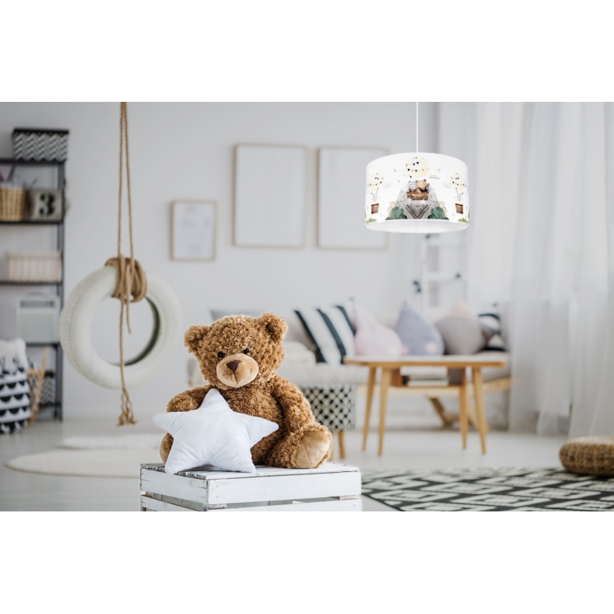 Dečiji luster BEARS 1xE27/60W/230V