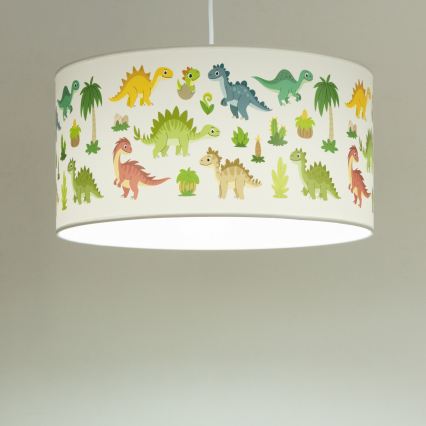Dečiji luster KIDS ROOM 1xE27/60W/230V prečnik 40 cm dinosaurus