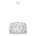 Dečiji luster KIDS ROOM 1xE27/60W/230V prečnik 40 cm medvedić