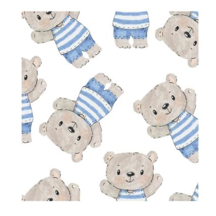 Dečiji luster KIDS ROOM 1xE27/60W/230V prečnik 40 cm medvedić