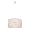 Dečiji luster KIDS ROOM 1xE27/60W/230V, prečnik 40 cm, motiv životinjica