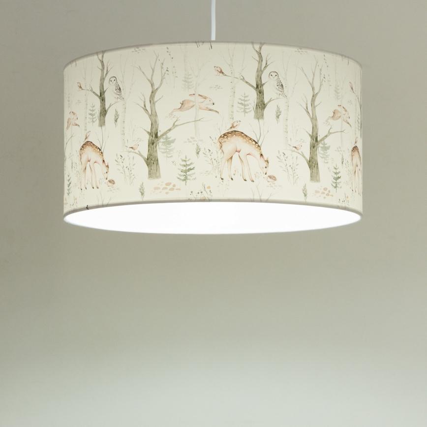 Dečiji luster KIDS ROOM 1xE27/60W/230V prečnik 40 cm sa životinjicama