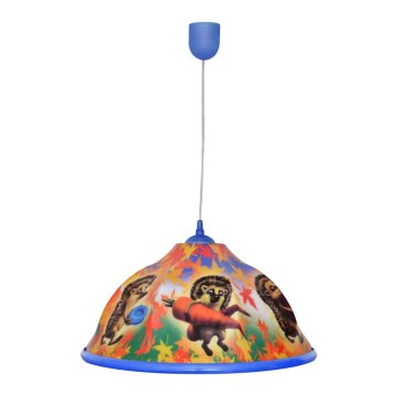 Dečiji luster na sajli HEDGEHOG 1xE27/15W/230V