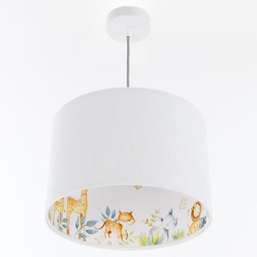 Dečiji luster na sajli SWEET DREAMS 1xE27/60W/230V, prečnik 30 cm