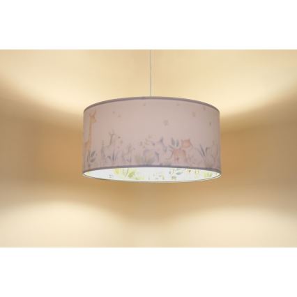 Dečiji luster na sajli SWEET DREAMS 1xE27/60W/230V, prečnik 30 cm