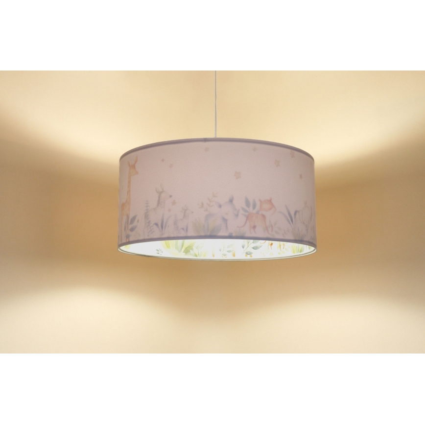 Dečiji luster na sajli SWEET DREAMS 1xE27/60W/230V, prečnik 30 cm