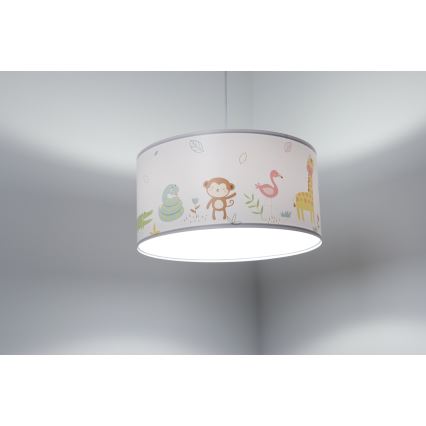 Dečiji luster na sajli SWEET DREAMS 1xE27/60W/230V prečnik 30 cm