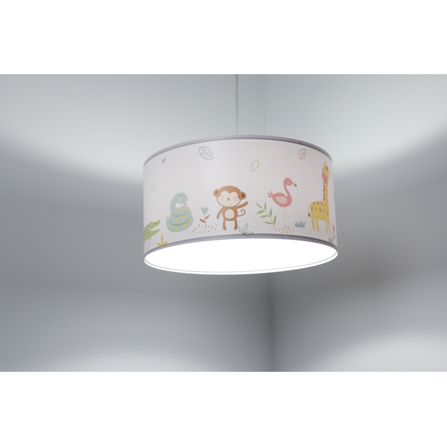 Dečiji luster na sajli SWEET DREAMS 1xE27/60W/230V prečnik 30 cm