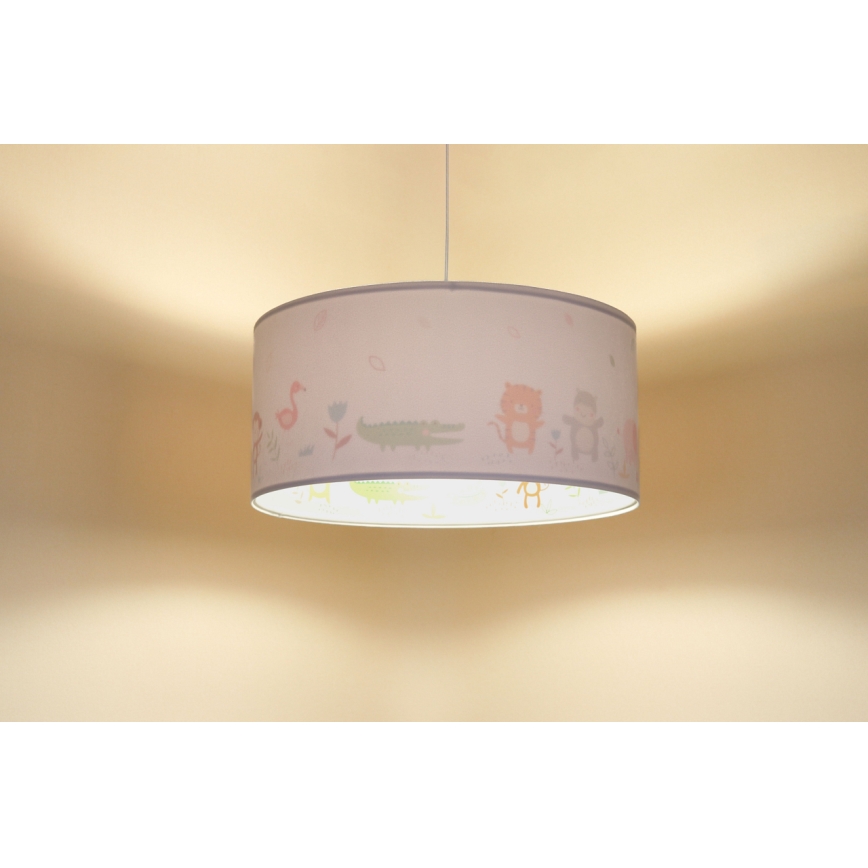 Dečiji luster na sajli SWEET DREAMS 1xE27/60W/230V, prečnik 30 cm