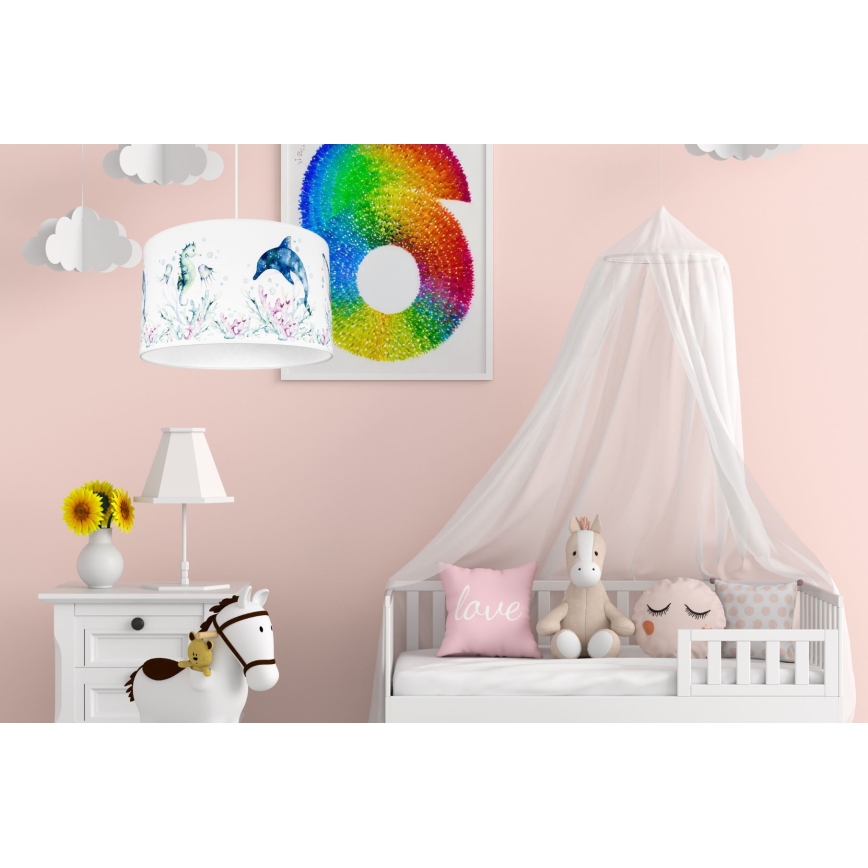 Dečiji luster OCEAN 1xE27/60W/230V