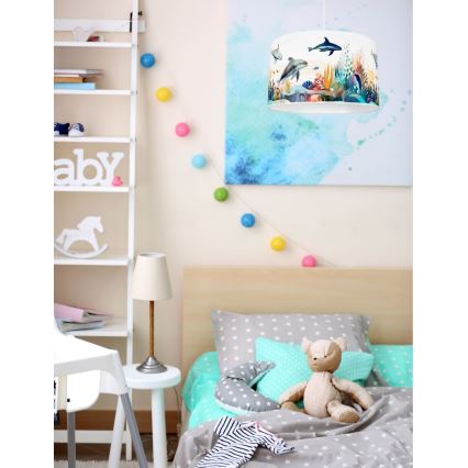 Dečiji luster OCEAN 1xE27/60W/230V