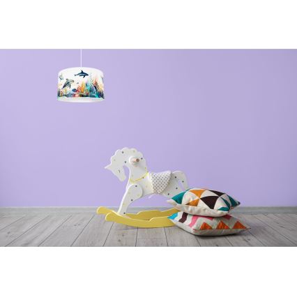 Dečiji luster OCEAN 1xE27/60W/230V