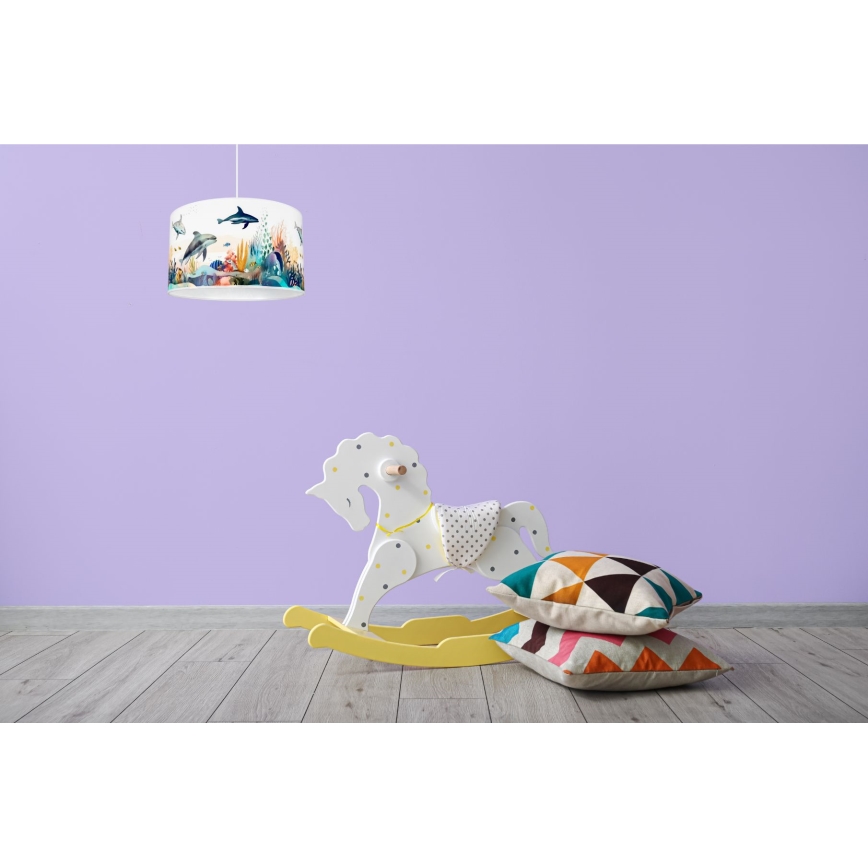 Dečiji luster OCEAN 1xE27/60W/230V