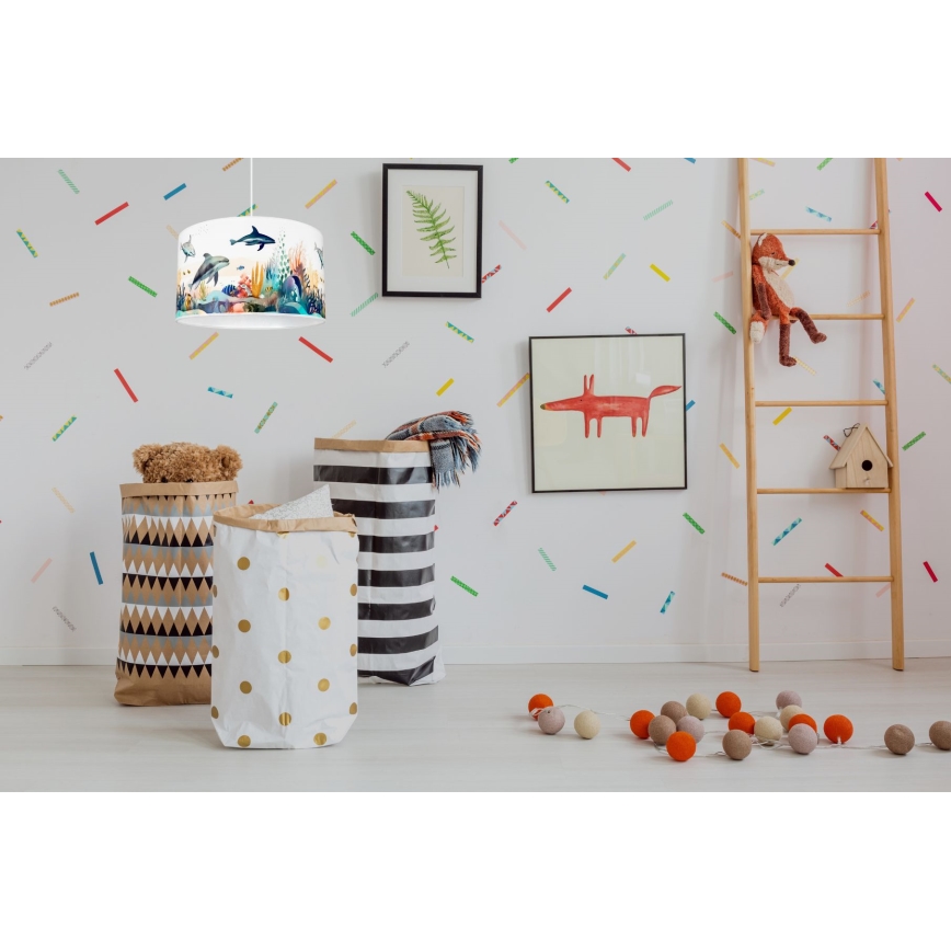 Dečiji luster OCEAN 1xE27/60W/230V