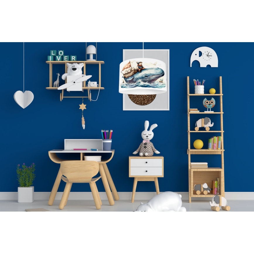 Dečiji luster OCEAN 1xE27/60W/230V