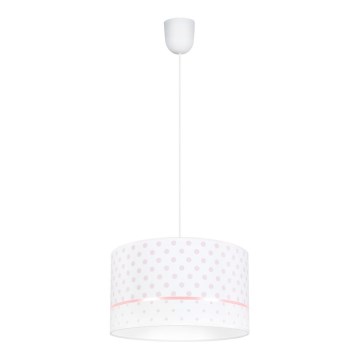 Dečiji luster PIKKI 1xE27/60W/230V roze