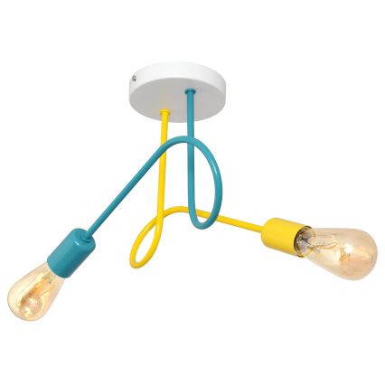 Dečiji plafonski luster OXFORD 2xE27/15W/230V