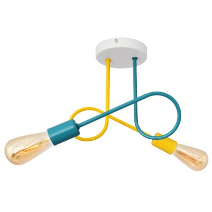 Dečiji plafonski luster OXFORD 2xE27/15W/230V