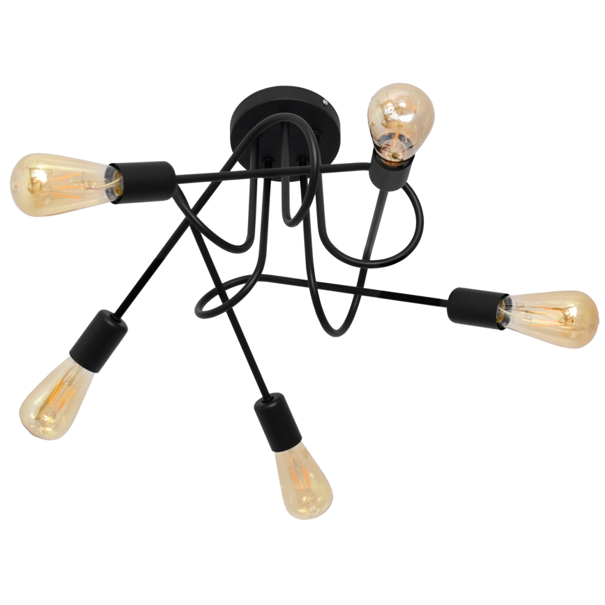 Dečiji plafonski luster OXFORD 5xE27/15W/230V