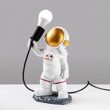 Dečja lampica ASTRONAUT 1xE27/40W/230V bakarna/bela