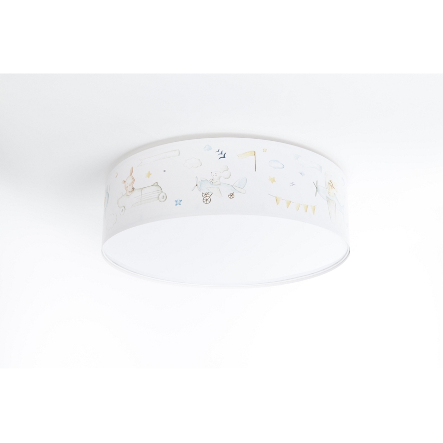 Dečja plafonska svetiljka SWEET DREAMS 2xE27/60W/230V prečnika 40 cm