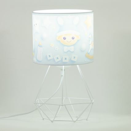 Dečja stona lampa KIDS ROOM 1x E27/60W/230V Ø 18 cm kosmonaut