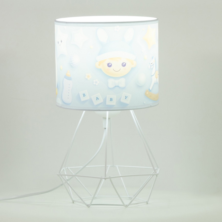 Dečja stona lampa KIDS ROOM 1x E27/60W/230V Ø 18 cm kosmonaut