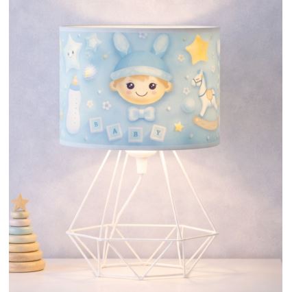 Dečja stona lampa KIDS ROOM 1x E27/60W/230V Ø 18 cm kosmonaut