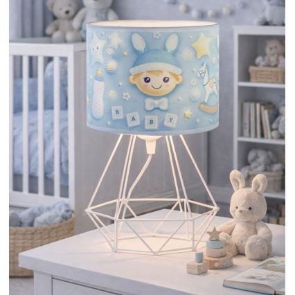 Dečja stona lampa KIDS ROOM 1x E27/60W/230V Ø 18 cm kosmonaut